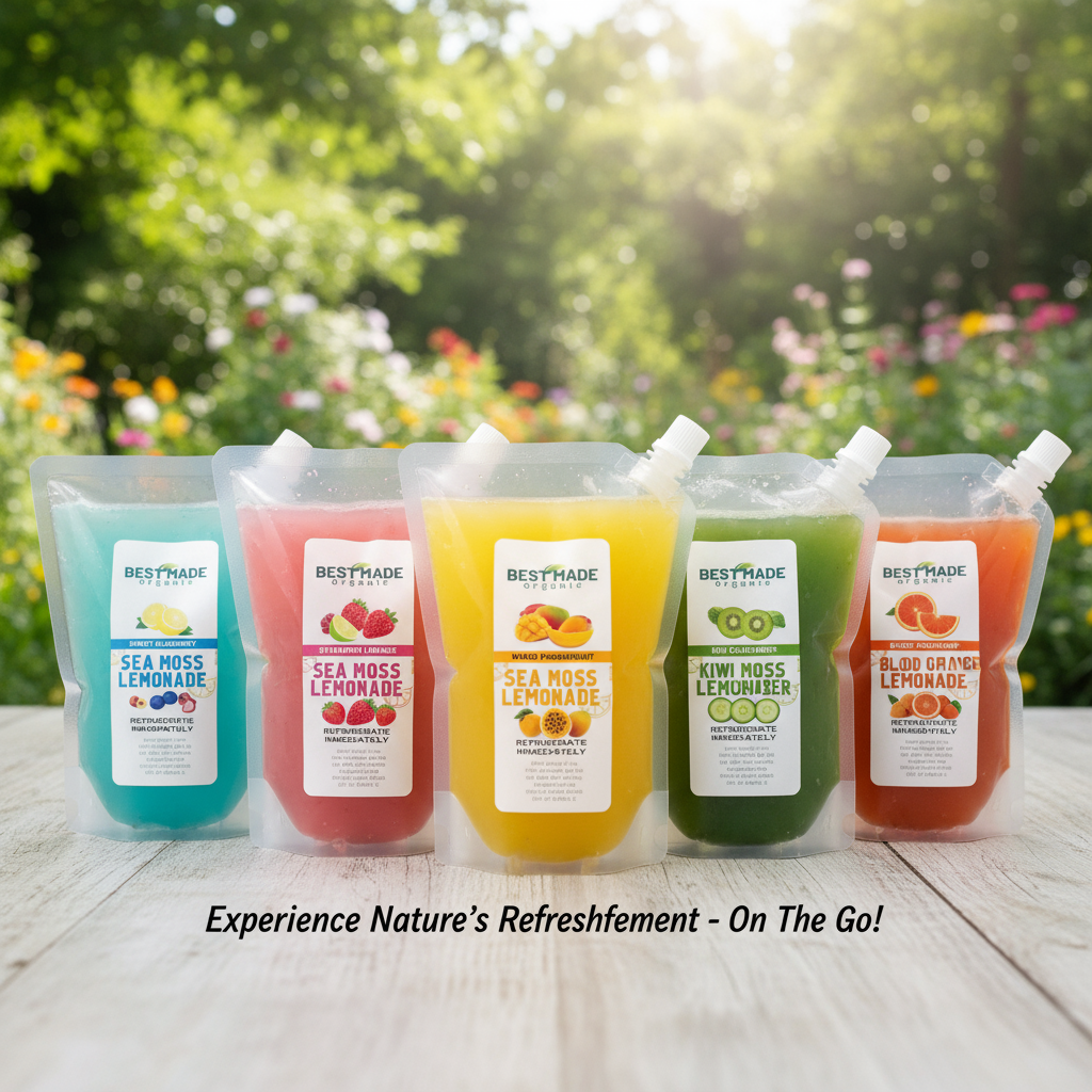 Sea moss Lemonades - 5 Variety Pack