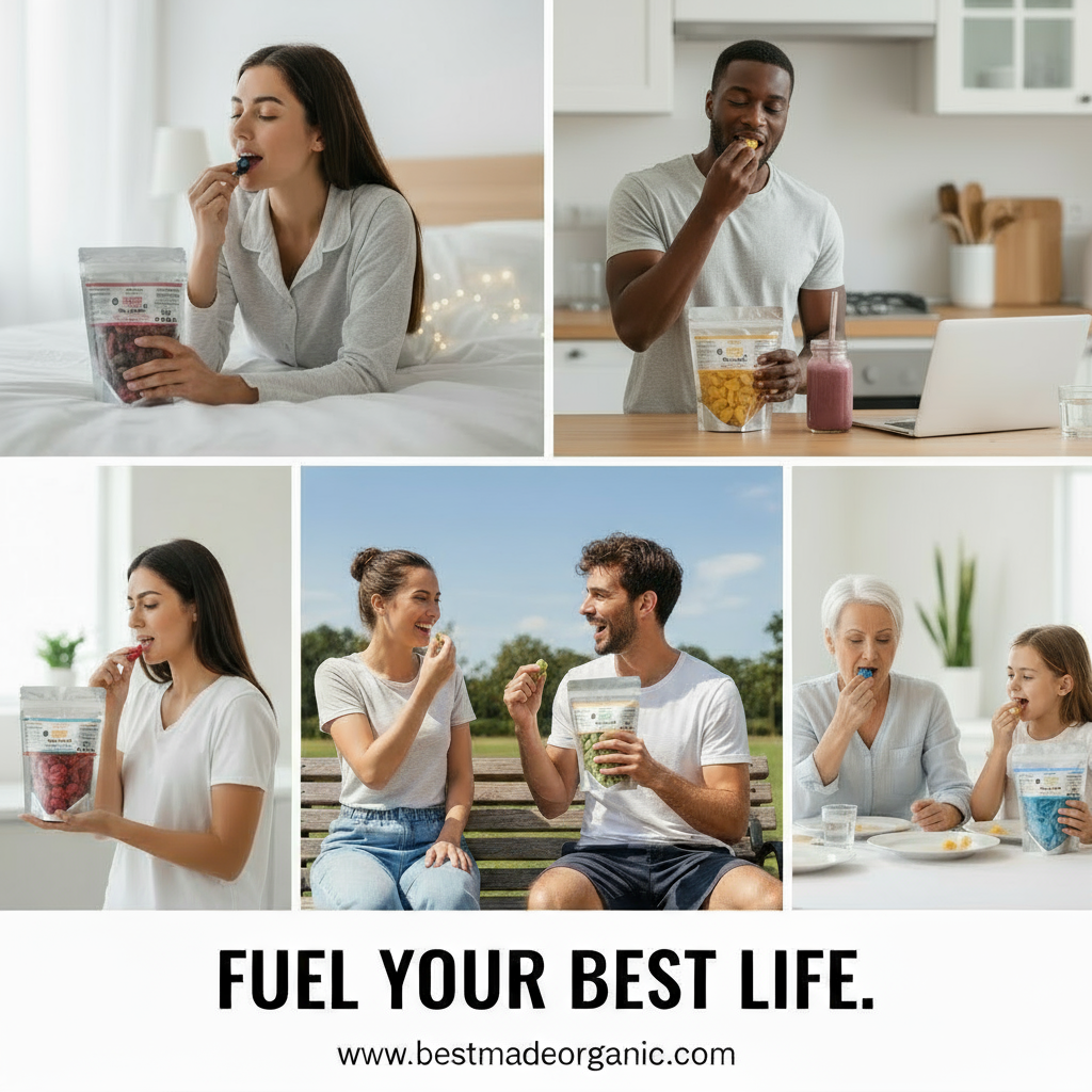 Sea moss herbal and fruit gummies