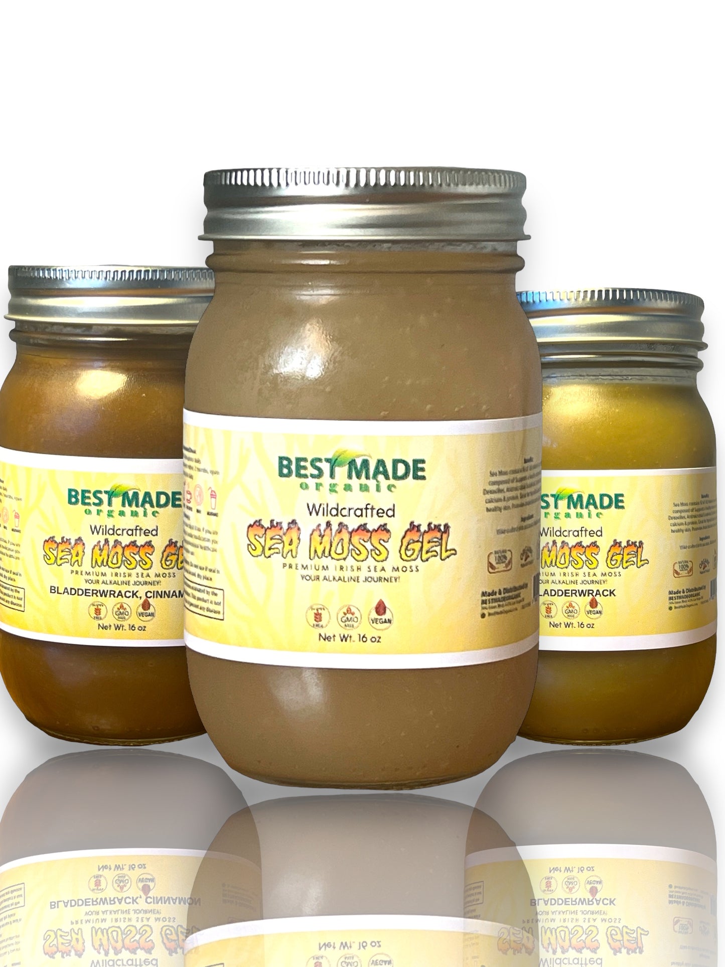 Sea Moss Gels - Fruit Variety