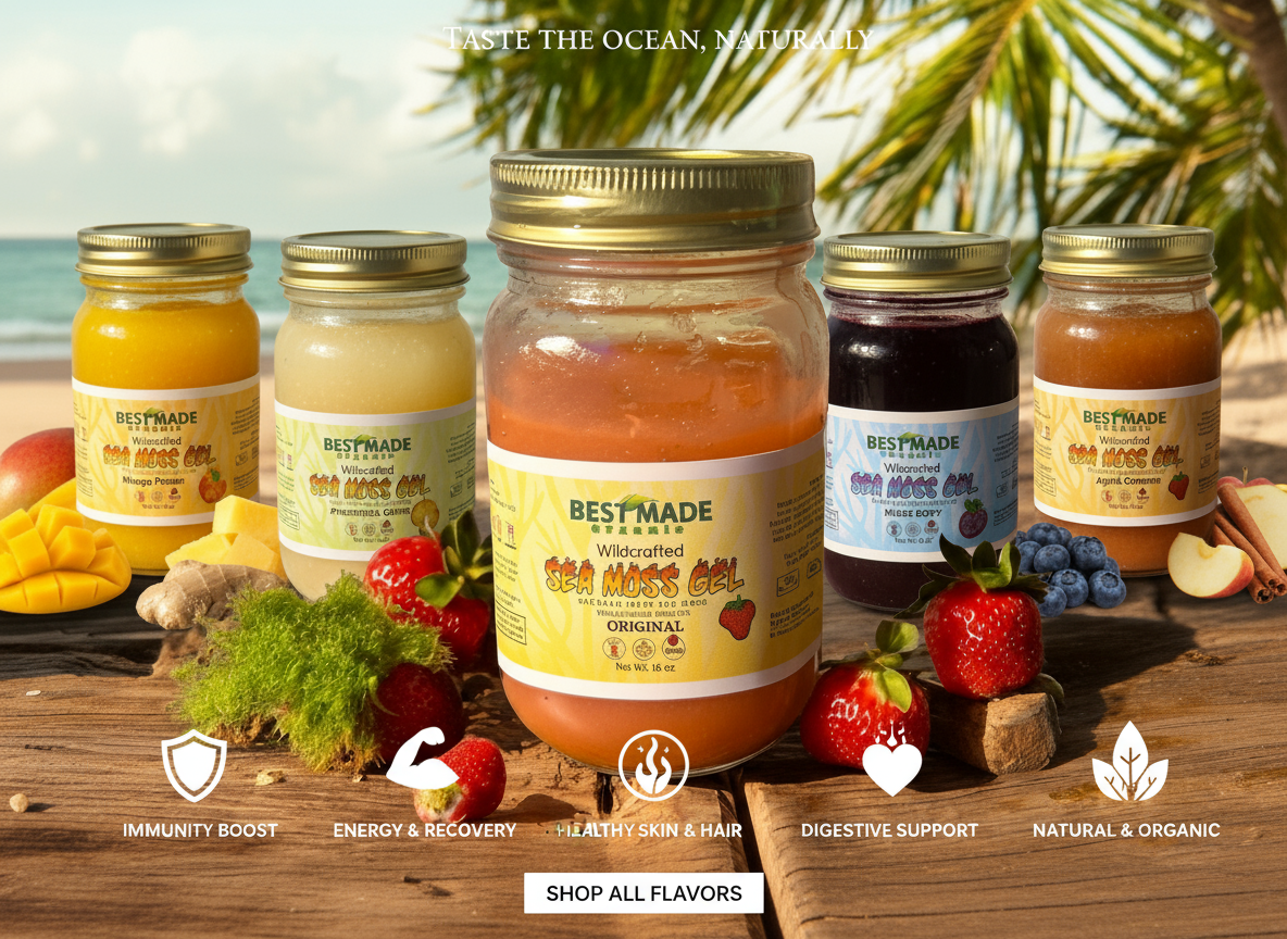 Sea Moss Gels - Fruit Variety